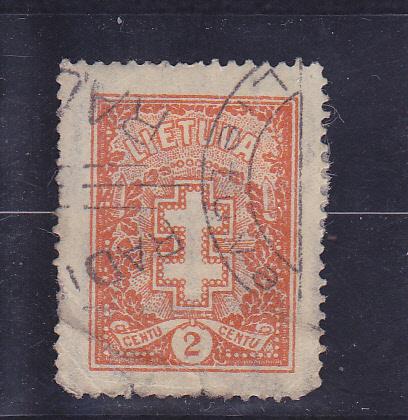 Lithuania  Scott#  278  Used