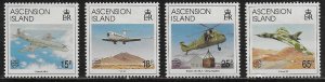 Ascension Scott #'s 544 - 547 MNH