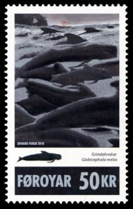 Faroe Islands Whales 2010 Scott #524 Mint Never Hinged