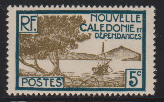 New Caledonia 139 mint hinged