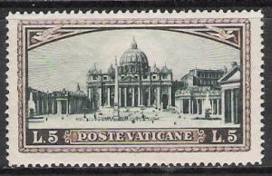 Vatican City #32 Basilica MNH