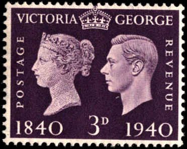 Great Britain #252-257, Complete Set(5), 1940, Royalty, Never Hinged