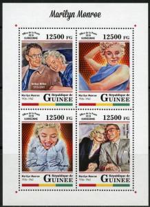 GUINEA 2018  MARILYN   MONROE SHEET  MINT NEVER HINGED