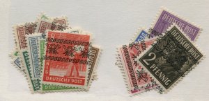 GERMANY 600-16  + 614a MLH    614A  MNH