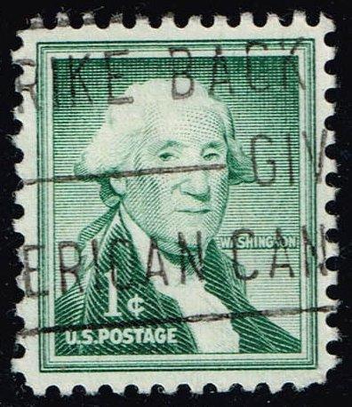 US #1031b George Washington; Used (0.25)