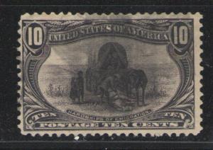 US 1898 Sc# 290 Used G/VG with smudgy cxl