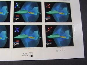 U.S.# 4019-MINT/NEVER HINGED--X-PLANES --FULL PANE OF 20---HOLOGRAM--2006