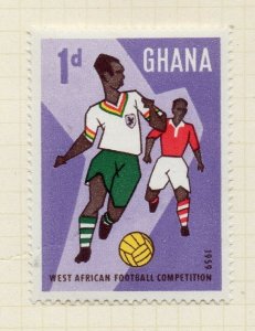 Ghana 1959 Early Issue Fine Mint Hinged 1d. NW-167638