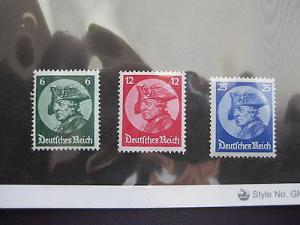 Germany Scott 398-400 mint hinged