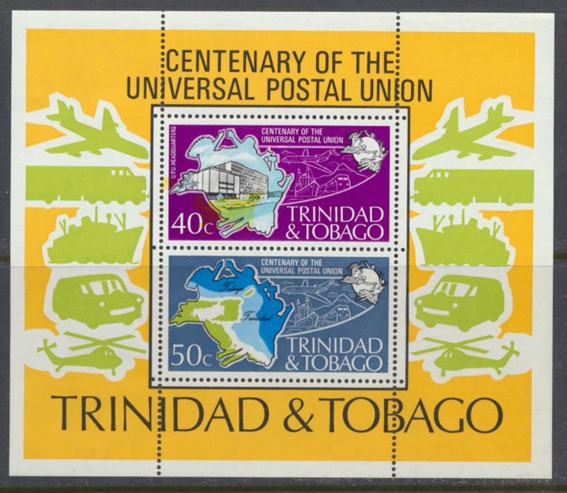 Trinidad & Tobago  SC# 244a  MNH MS UPU Anniv see scans