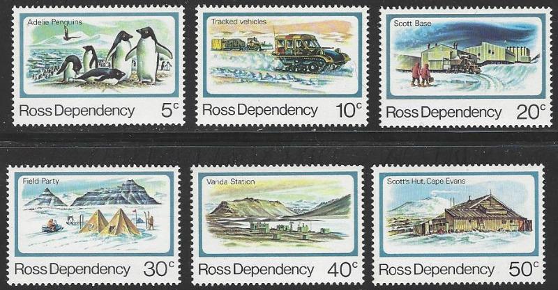 Ross Dependency #L21-L30 MNH Full Set of 6