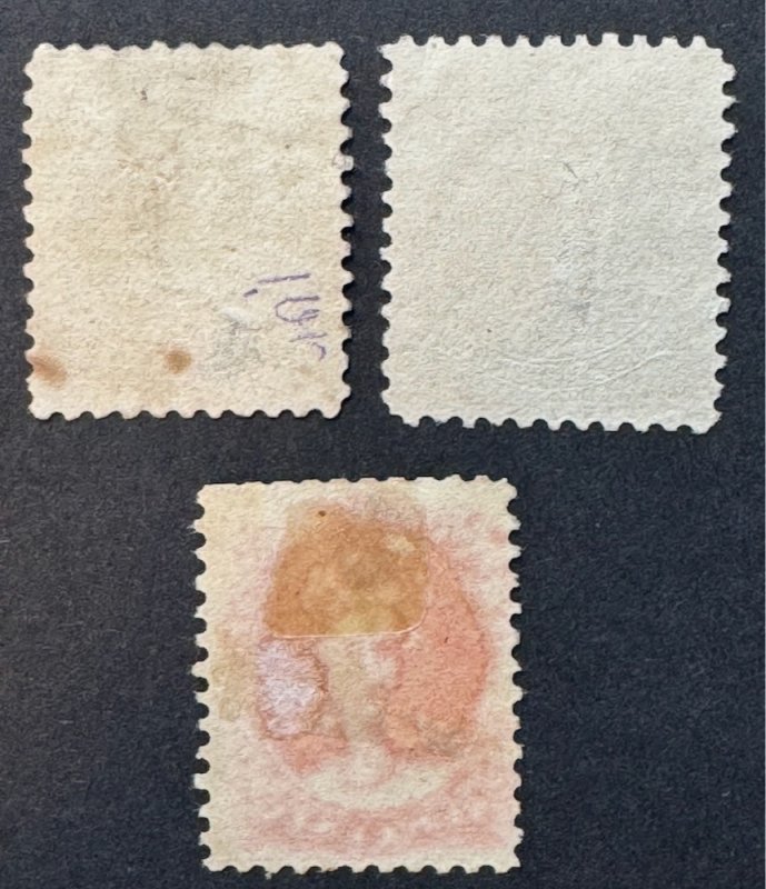 Nova Scotia,  Scott 9, 10 , 12, Forgeries