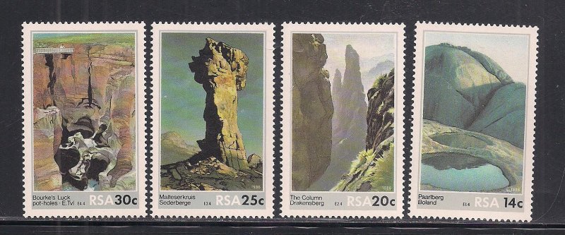 SOUTH AFRICA SC# 678-81 FVF/MLH  1986