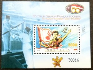 *FREE SHIP Indonesia 50 Years Scout Movement 2011 Jamboree Scouting (ms) MNH