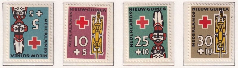 Netherlands  New Guinea  #B15-B18 MNH 1958 Red Cross