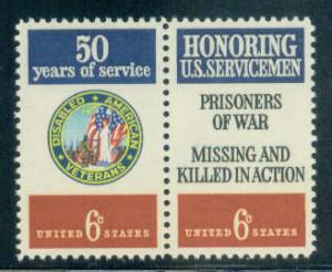 1421-1422 6c Servicemen Fine MNH Plt/4 LL 32409 F01066