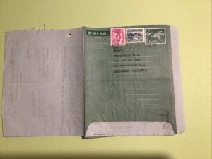 Pakistan airmail Air Letters Covers 6 Items Ref A1273 