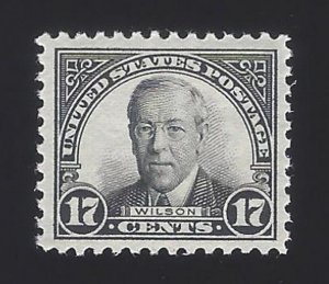 US #623 1925 Black Unwmk Perf 11 MNH VF Scv $24