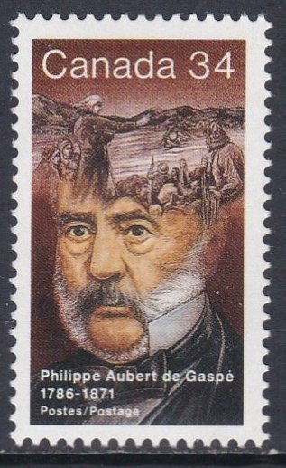 1090 Philippe Aubert de Gaspe MNH