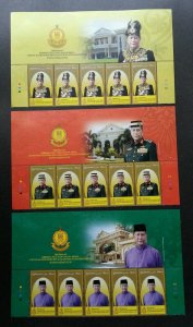 Malaysia Installation KDYMM Sultan Sallehuddin Kedah 2018 Royal (stamp title MNH