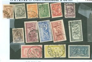 Greece #184-97 Used Single (Complete Set)