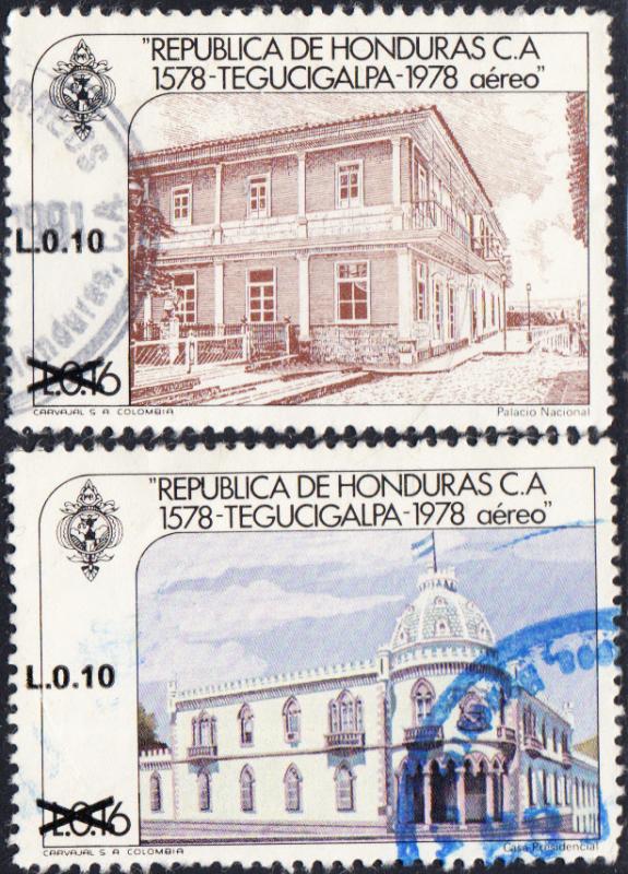 Honduras #C779-C781 Used Set