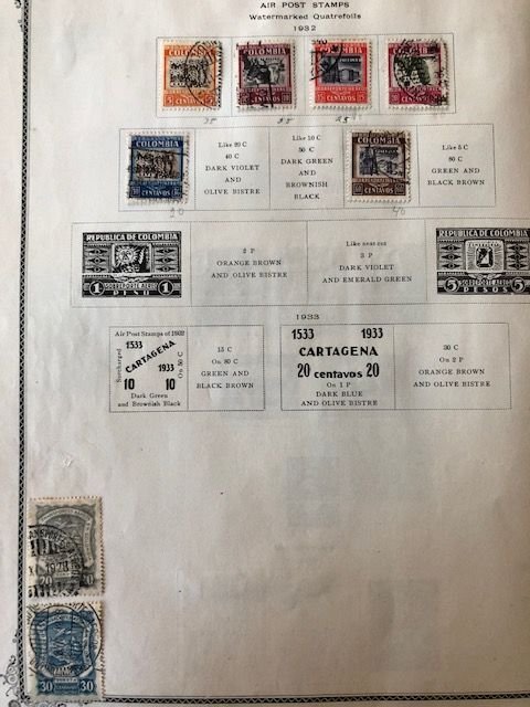 C Countries - 15 Album Pages