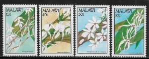 Malawi #578-81 MNH Set - Orchids - Flowers