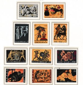 Greece # 972-982, Labors of Hercules, Mint LH, 1/3 Cat.
