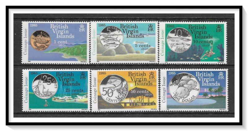 Virgin Islands #484-489 New Coinage Set MNH