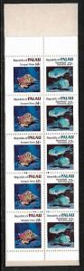 Palau 76b MNH Complete Booklet - Marine Life