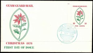 US - GUAM GUARD MAIL - 1976 FIRST DAY COVER 