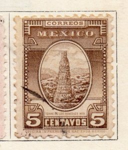 Mexico 1934-35 Early Issue Fine Used 5c. NW-265505