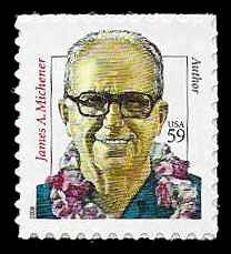 PCBstamps   US #3427A 59c James A. Michener, MNH, (20)