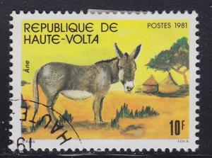 Burkina Faso 587 Donkey 1981