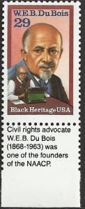# 2617 MINT NEVER HINGED W.E.B. DU BOIS