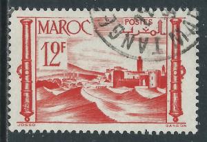 French Morocco, Sc #242, 12fr Used