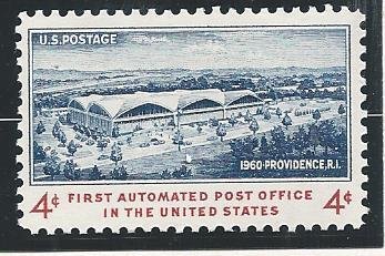 US Cat # 1164, 1st Automated P.O., M-NH*-