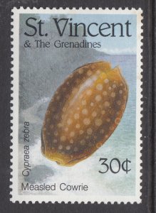 St Vincent 1830 Seashell MNH VF