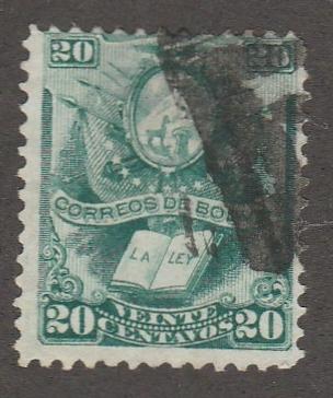 BOLIVIA #22 USED