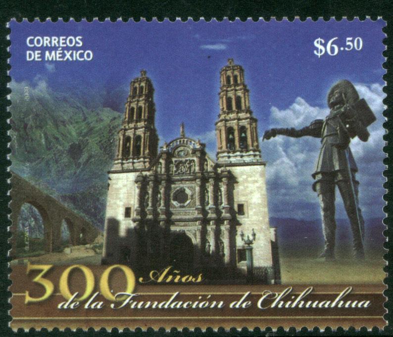 MEXICO 2640, $6.50P City of Chihuahua 300th Annivers. MNH.