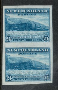 Newfoundland #210a Extra Fine Never Hinged Imperforate Pair