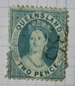 Queensland sc#40 2p used