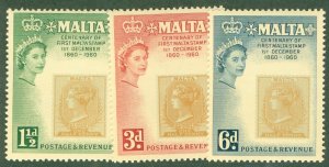 MALTA 281-3 MNH BIN $1.00