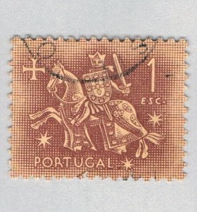 Portugal 766 Used Equestrian Seal 1 1953 (BP67124)