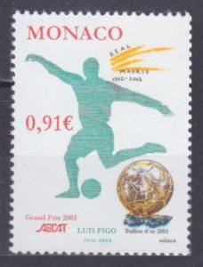 2002 Monaco 2624 2002 FIFA World Cup in Japan and Korea 1,80 €