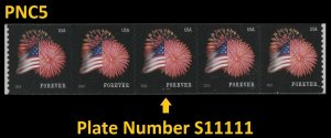 US 4868 Star-Spangled Banner F PNC5 SSP S11111 MNH 2014