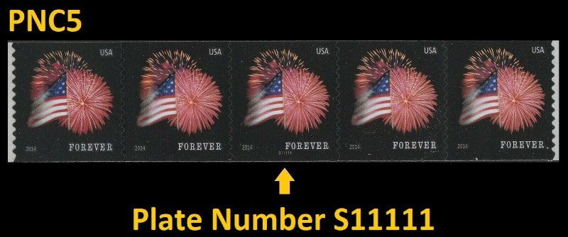 US 4868 Star-Spangled Banner F PNC5 SSP S11111 MNH 2014