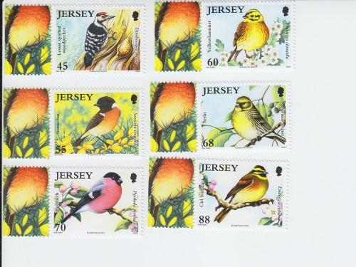 2012 Jersey Endangered Birds - Birdlife VI (1609-14) MNH