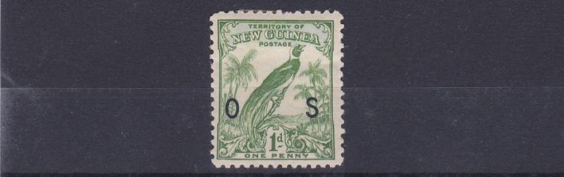 NEW GUINEA  1932  S G O42    1D GREEN  MH    